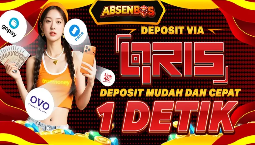 Deposit via QRIS 1 Detik Cepat